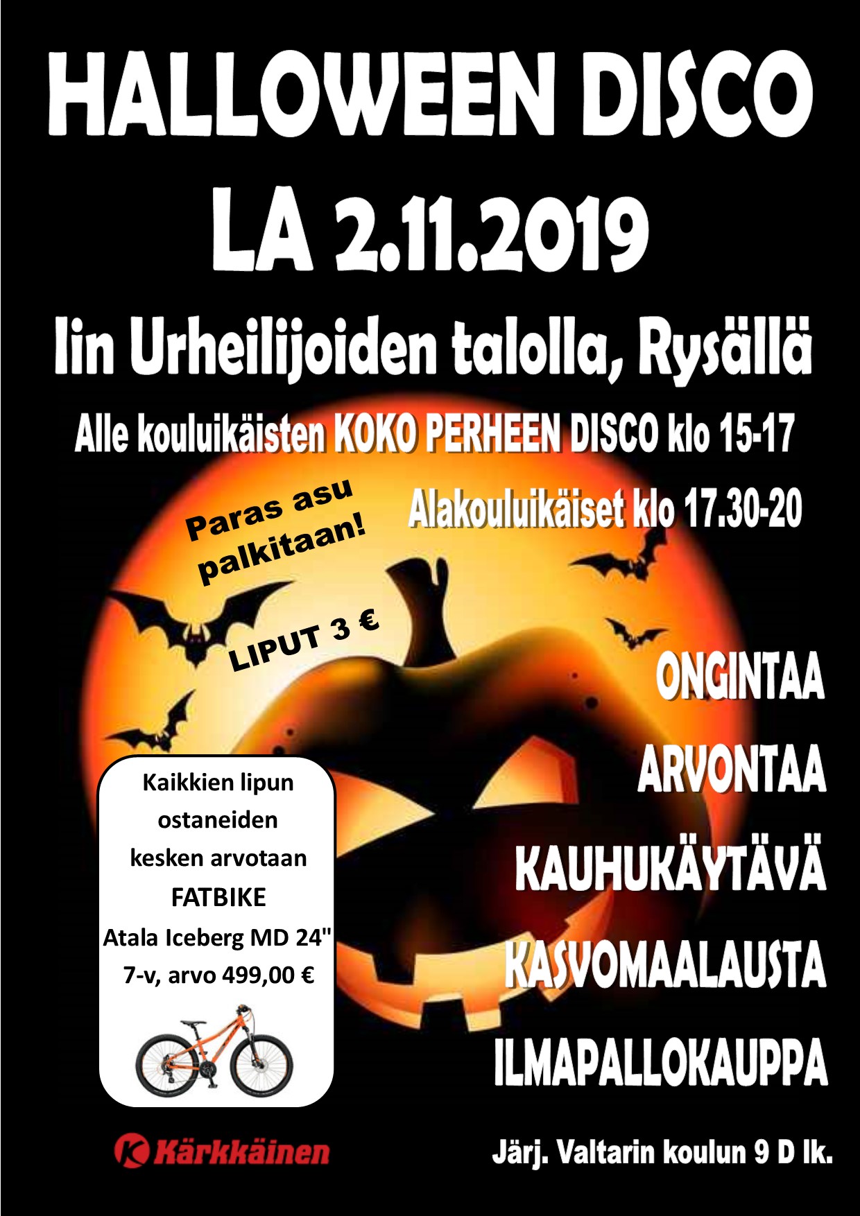 Halloween Disco la 2.11.2019