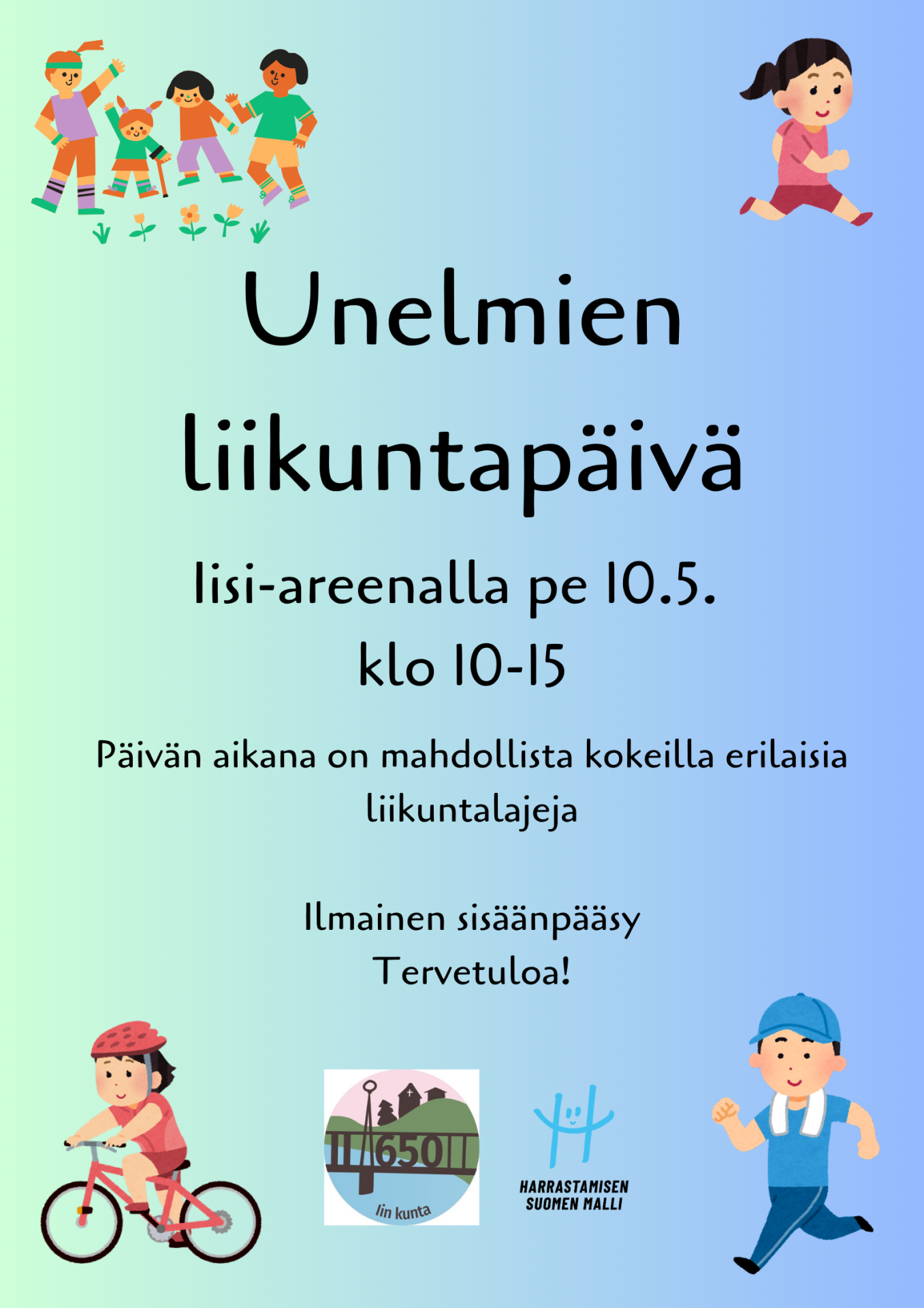 Unelmien liikuntapäivä 10.5