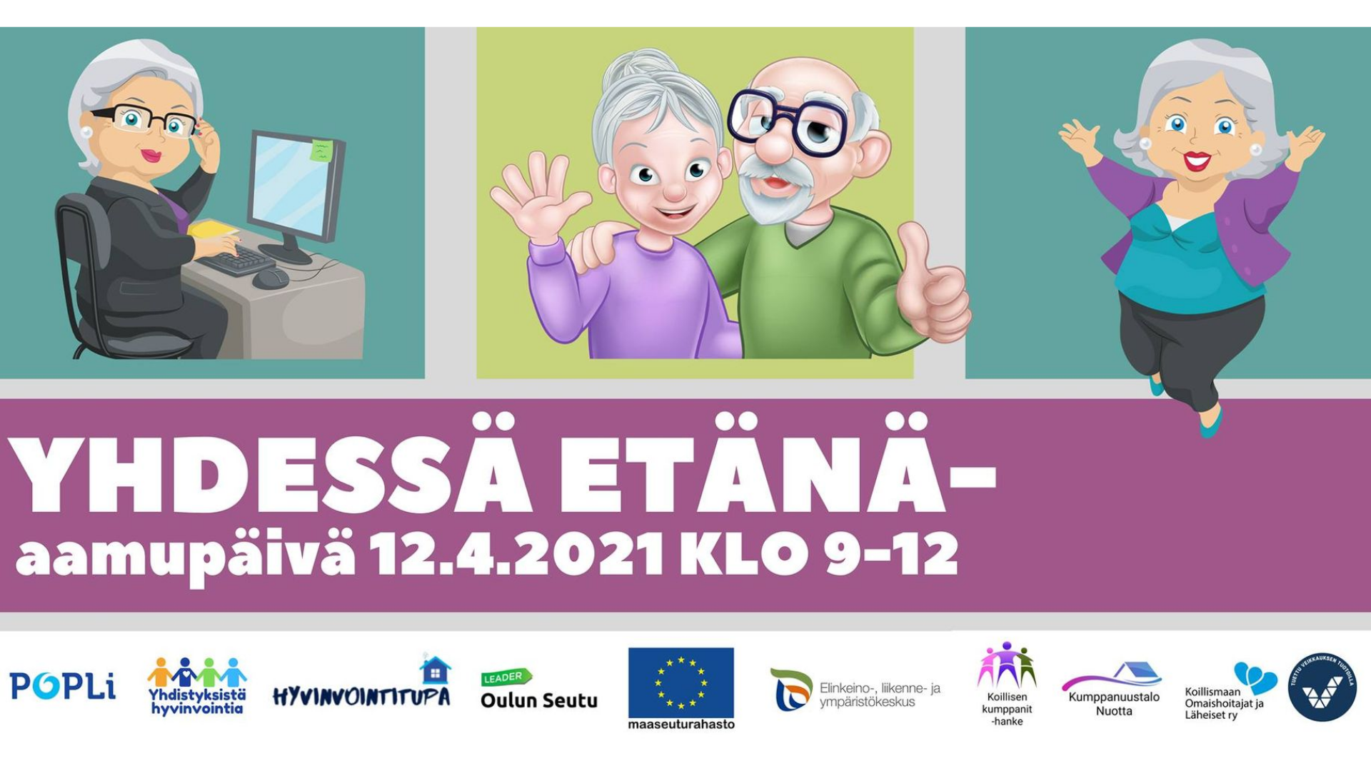 Yhdessä etänä -aamupäivä 12.4.
