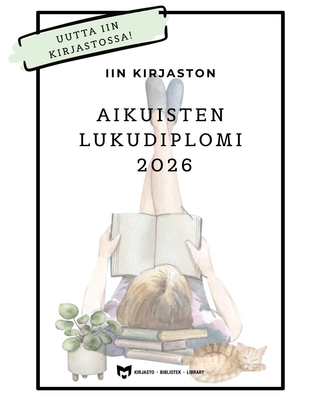 Henkilö lukee kirjaa