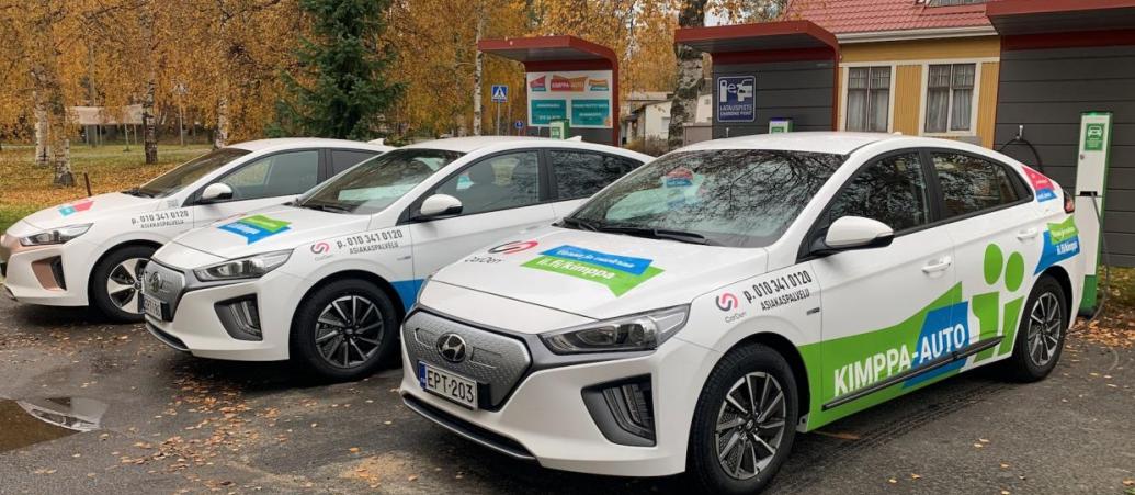 Vuokraa sähköauto käyttöösi.