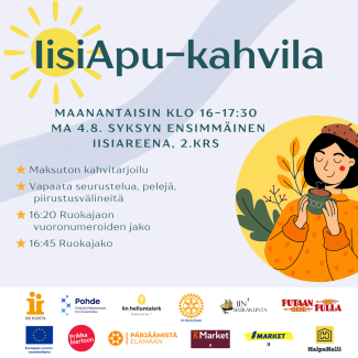 Syyskauden ensimmäinen IisiApu-kahvila