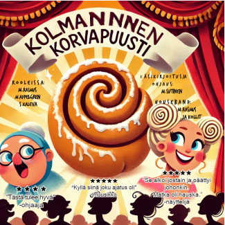 Kolmannnen korvapuusti - mainosjuliste